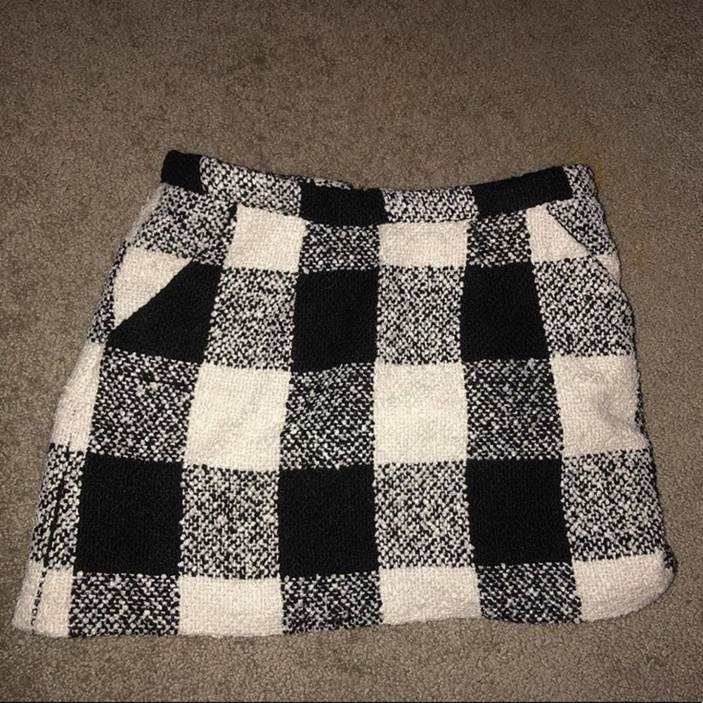 Plaid skirt